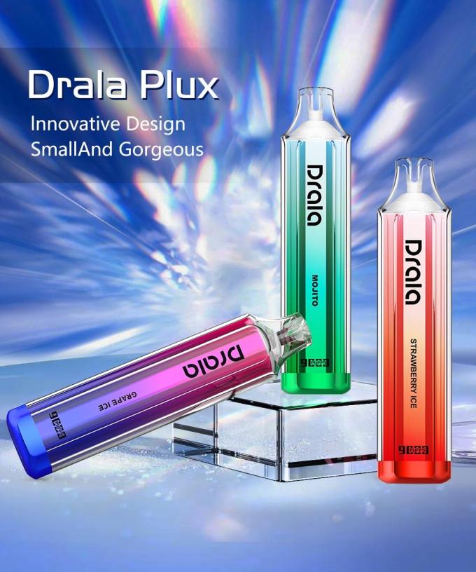 Επανακαταλογηστέο αρωματικό Ε λοβών Vape 9000 ριπών μίας χρήσης τσιγάρο συσκευών 2