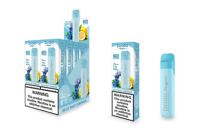 2ml ηλεκτρονική μάνδρα 600 μίας χρήσης Ε τσιγάρο TPD Vape ριπών επικυρωμένο 8
